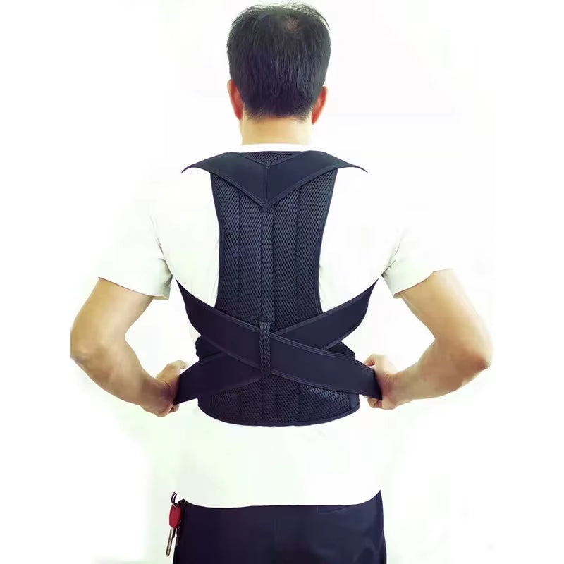 Posture Corrector Back Posture Brace Clavicle Support Stop Slouching and Hunching Adjustable Back Trainer Unisex Correction Belt